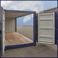 Container Open Side - offen